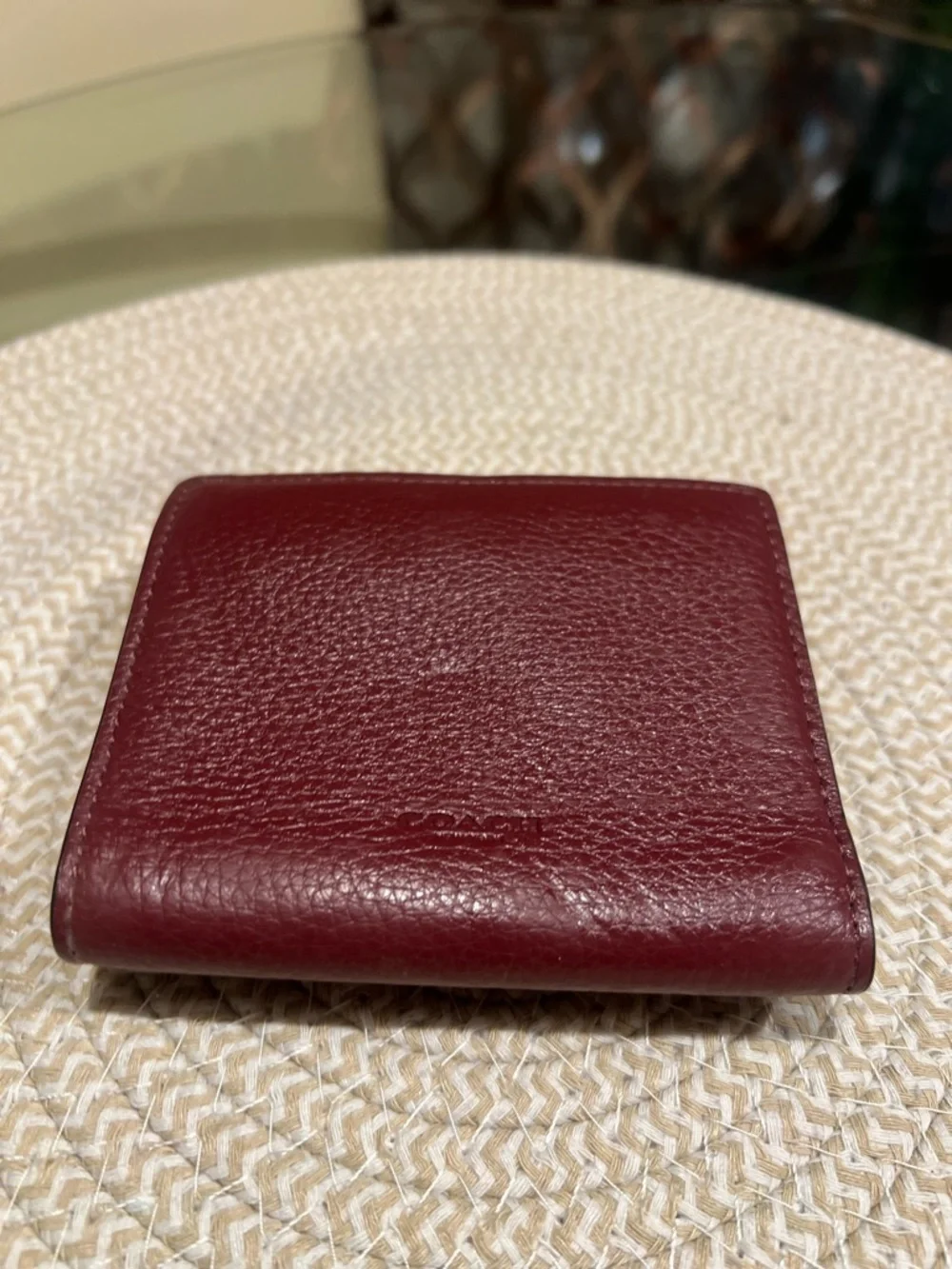 Coach Georgie Small Wallet In Colorblock - Picture 5 of 11